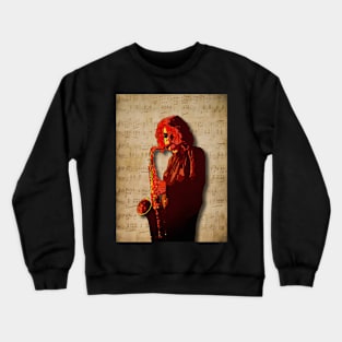 SaxMan Hits the Sheets Crewneck Sweatshirt